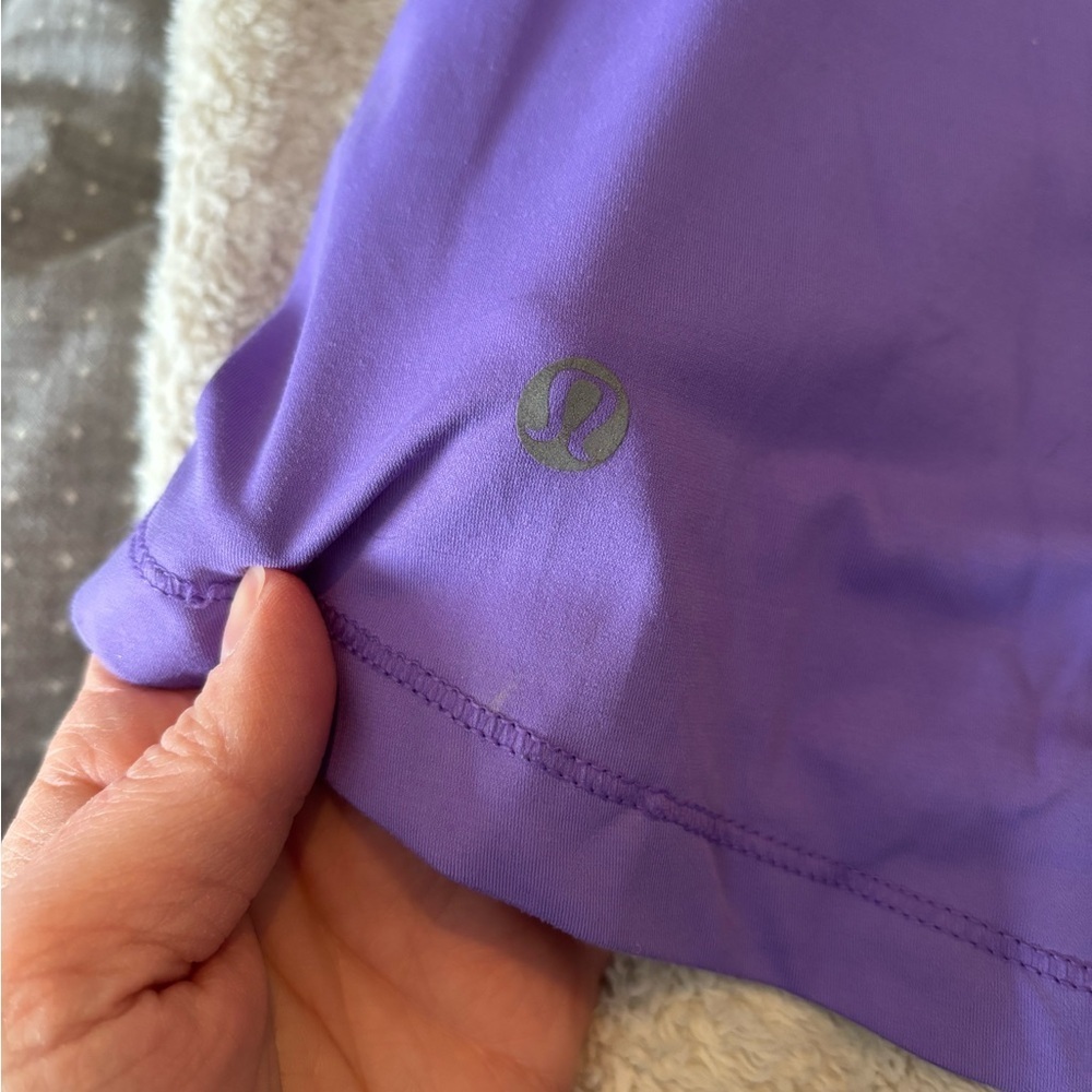 Lululemon workout tank top, purple, size 4 - Picture 3 of 5